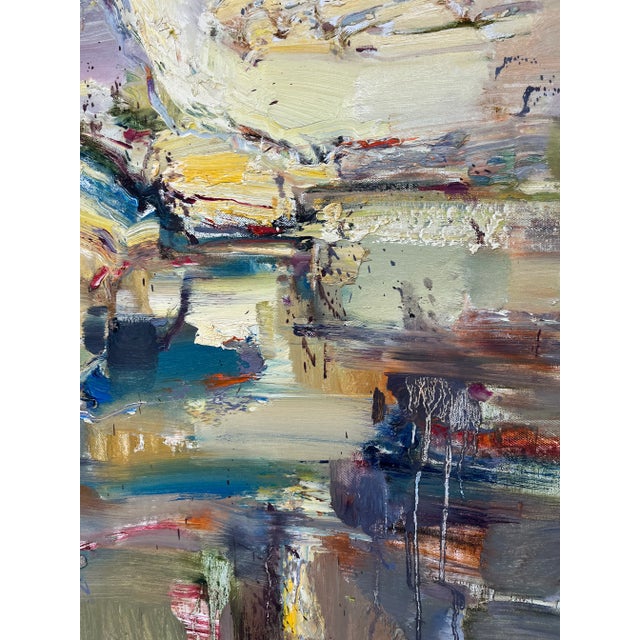 Contemporary Abstract Original Oil Painting For Sale - Image 9 of 12