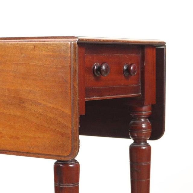 Side Table in Mahogany For Sale - Image 6 of 10