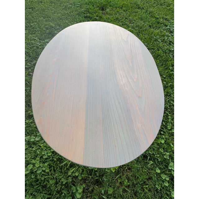 Hand Made Solid Wood Side Tables , a Pair For Sale - Image 9 of 9