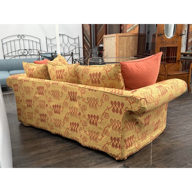 Metal Queen Size Shabby Chic Bespoke Sleeper Sofa For Sale - Image 7 of 12