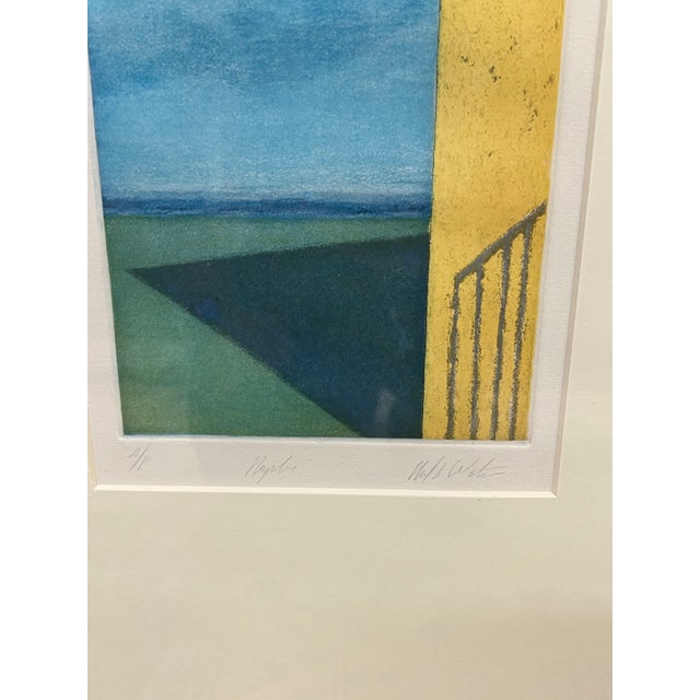 Artist Proof Naples Lithograph, Signed For Sale - Image 11 of 11