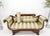 Mint Condition Empire Sofa Sette Loveseat Couch Fine Carved Details Lions Feet For Sale - Image 10 of 16