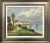 Textile Vintage 1950's Oil Painting - Brittany Coastal France by Modern French Impressionist Landscape Artist, Circa 1950 For Sale - Image 7 of 7