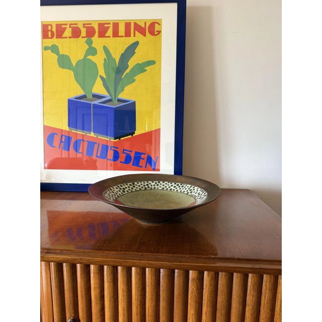 Mid-Century Modern Ceramic Bowl, France, 1970s For Sale - Image 11 of 14
