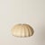 Mid-Century Modern Beige Flat Dome Cocoon Pendant Light by Achille Castiglioni for Hille, Italy, 1960s For Sale - Image 9 of 10
