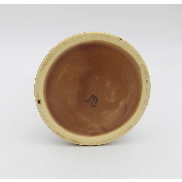 Roseville Florentine Arts and Crafts Candle Holder Pair, 1924 For Sale - Image 9 of 9