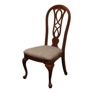Universal Furniture Cherry Contemporary Transitional Style Dining Side Chair For Sale
