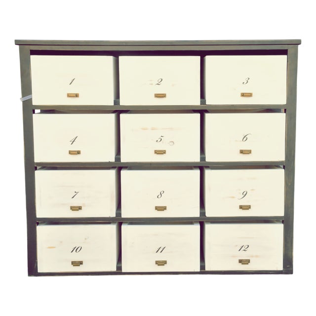 Chest of Drawers with Twelve Drawers For Sale