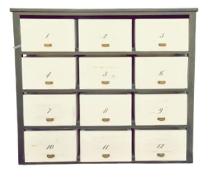Chest of Drawers with Twelve Drawers
