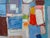 Modern Multicolored Geometric Color Block Canvas - Original Acrylic Art For Sale In Atlanta - Image 6 of 9