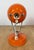 Vintage Orange Metal Wall Lamp from Lidokov, 1970s For Sale - Image 9 of 18
