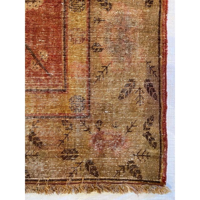 Textile Late 19th Century Central Asian Samarkand Rug For Sale - Image 7 of 9