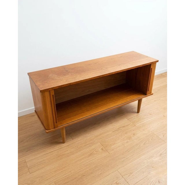 Mid-Century Modern Vintage Danish Oak Sideboard, 1950s For Sale - Image 3 of 5