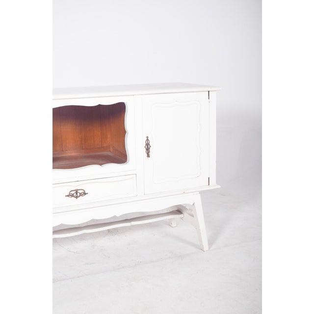 Vintage European White Painted Sideboard, 1920s For Sale - Image 9 of 15