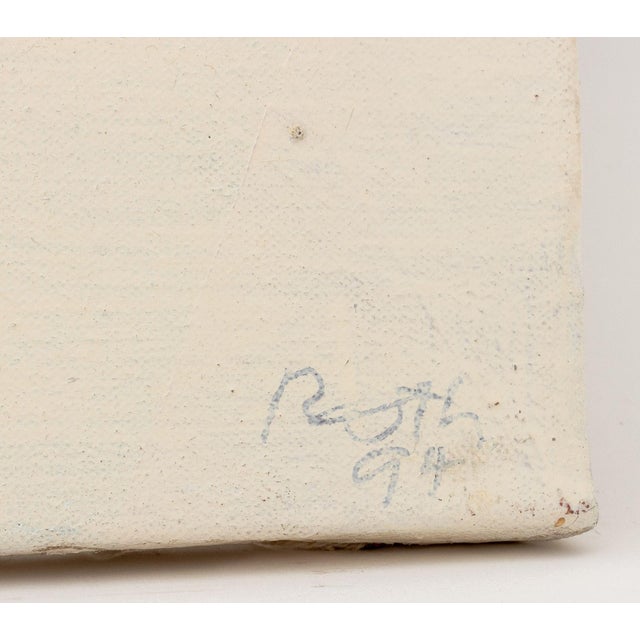 1990s Jack Roth Untitled Acrylic on Canvas, 1994 For Sale - Image 5 of 7