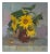 Aleksandr Rodin, Sunflowers, 1994, Oil on Canvas For Sale