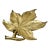Vintage Solid Brass Leaf Door Knocker, Botanical Entry Hardware, Hollywood Regency Decor For Sale