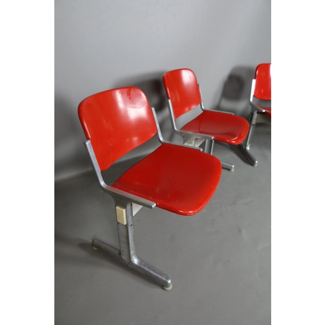 Set of Benches by Giancarlo Piretti for Castelli, 1970s For Sale - Image 3 of 6