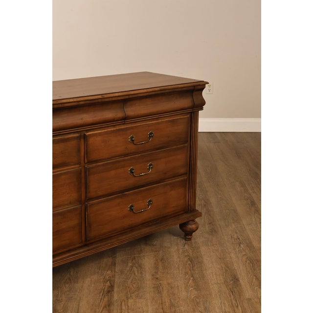 Wood Ethan Allen British Classics Collection 'Marques' Double Dresser For Sale - Image 7 of 18