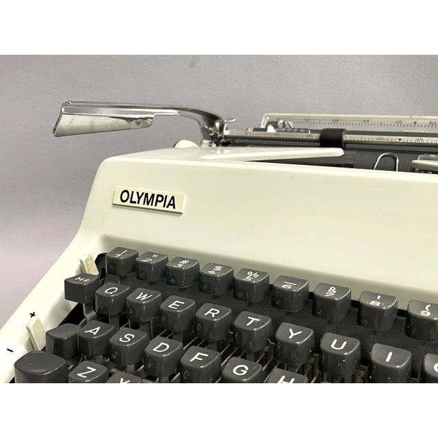 1970 Olympia Portable Typewriter - Sm8 Model For Sale - Image 12 of 12