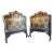 Incredible Pair of 19th Century Hand Painted Twin Beds. For Sale
