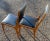 1960s Pair of Mid-Century Modern Danish Teak Dining Chairs Designed by Poul Volther for Frem Rojle For Sale - Image 6 of 9