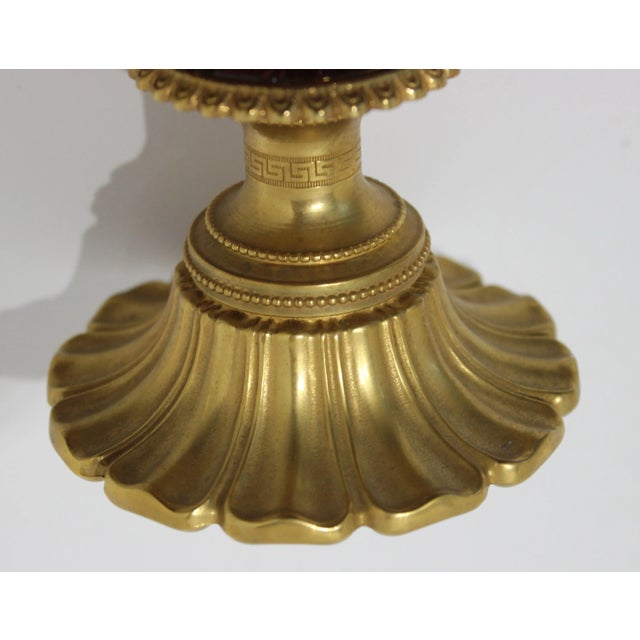 Baldi Ruby Egg Cut to Clear 24-Karat Gold For Sale In Miami - Image 6 of 9