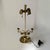 Brass Table Lamp With Swan Motif For Sale - Image 9 of 12