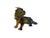 Mixed Color Crystal Glass Mythical Pixiu Fengshui Art Figure For Sale - Image 9 of 10