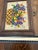 Mid-Century Modern Vintage Floral Crewel Embroidery Wall Hanging, Wood Frame, 8.5" X 6.5" For Sale - Image 3 of 6