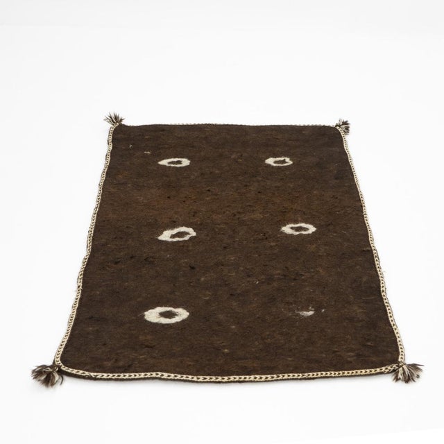 19th Century Woolen Namad Felt Rug, Afghanistan, 1890s For Sale - Image 14 of 14