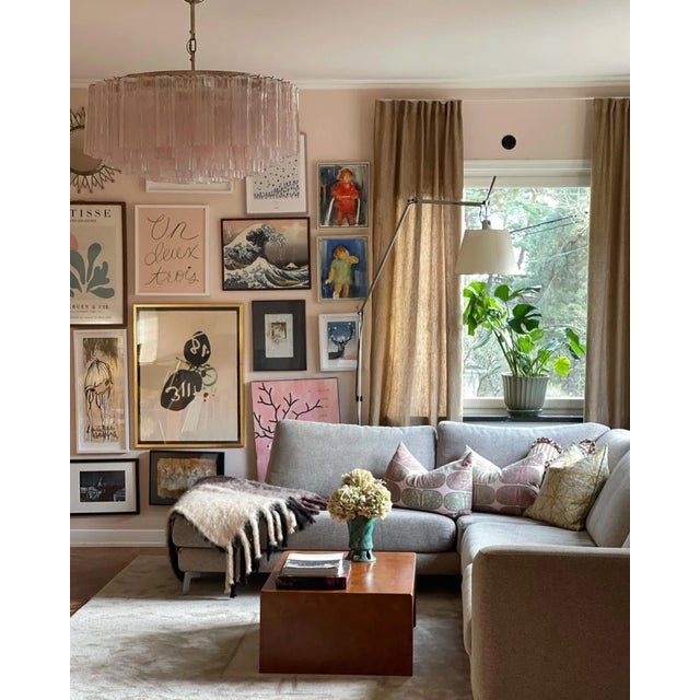 Large Murano Glass Chandelier For Sale - Image 6 of 6