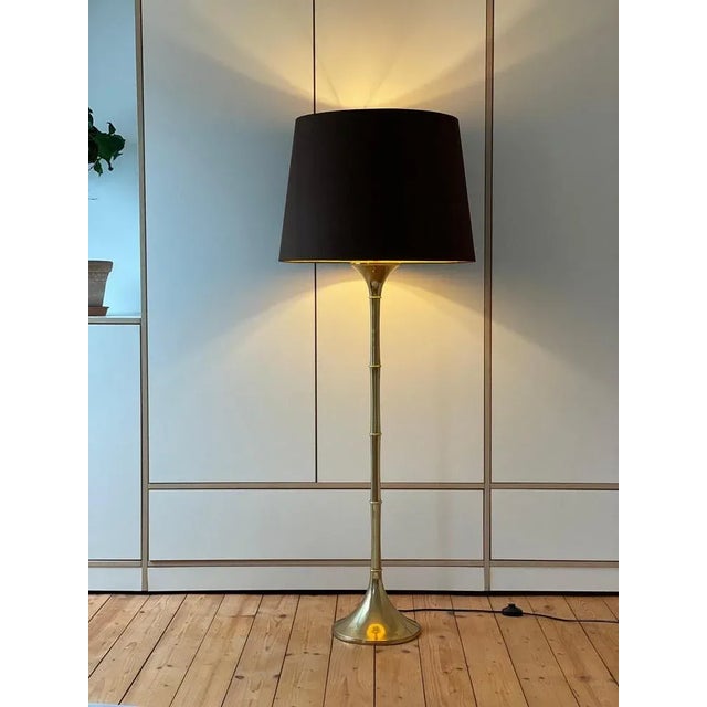 Vintage Bamboo Lamp by Ingo Maurer, 1970s For Sale - Image 11 of 11