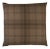 Schumacher Montana Wool Plaid 20" Pillow In Buckskin For Sale