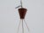 Teak and Jute Cord Pendant Cascade Lamp from Temde, 1960s For Sale - Image 4 of 12