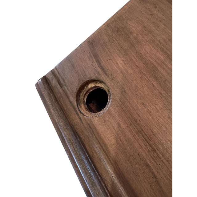 Early 20th Century Antique Chandler Child’s School Desk With Cast Iron Base For Sale - Image 5 of 16