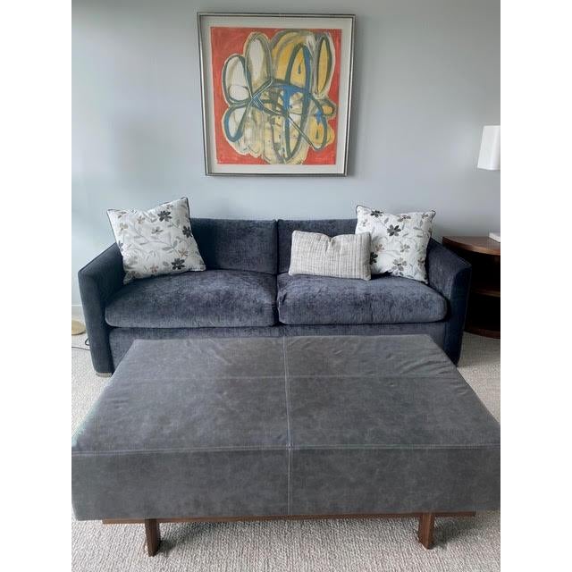 Abstract 2000s Artist Brenda Zappitell "Bloom Iv" Monotype on Paper, Framed For Sale - Image 3 of 4