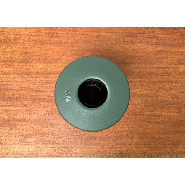 Vintage Minimalist Ceramic Vase from SF Design, in Very Good conditions. Designed 1980 to 1989 This piece has an...