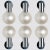 Opal Glass and Chrome Wall Light from Glashütte Limburg, 1970s For Sale - Image 6 of 15