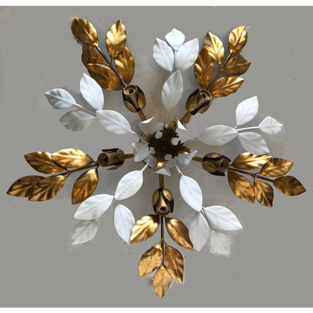 1970s Mid-Century Modern by Willy Daro Flush Mount. For Sale In Miami - Image 6 of 8