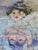 Giampaolo Talani "Women on the Wall" Oil on Board, Large Figurative Work, Tuscan Coastal Art, Contemporary Art by Italian Master For Sale - Image 4 of 12