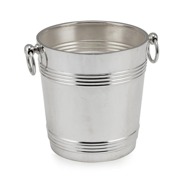20th Century French Silver Plated Wine Cooler by Christofle, 1950s For Sale - Image 10 of 11