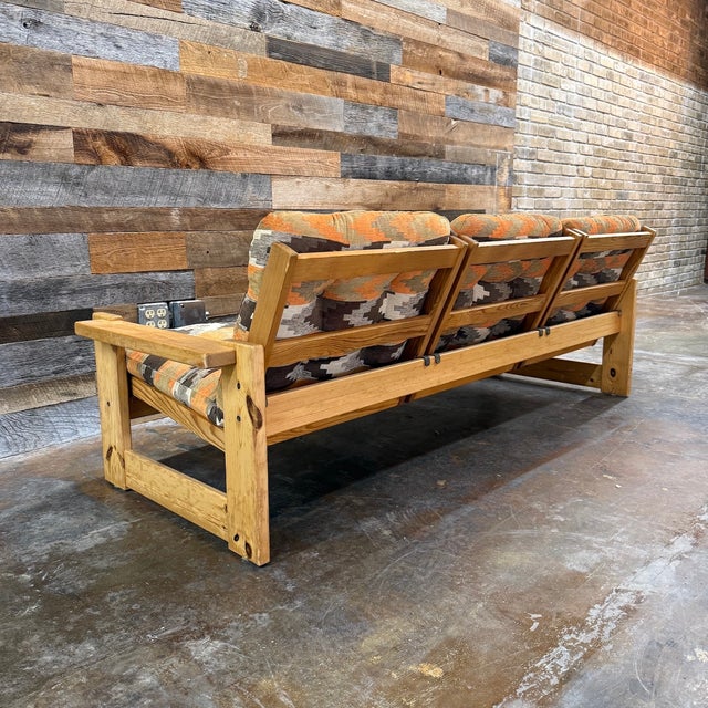 Mid-Century Modern Mid-Century Yngve Ekström Pine Sofa for Swedese For Sale - Image 3 of 8