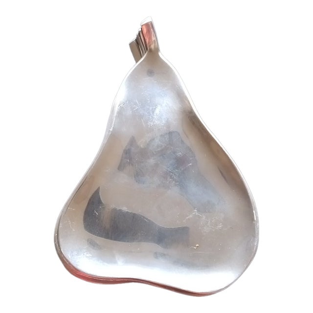 1970s Signed Hoselton Pear Trinket Holders From Canada- Set of 4 For Sale