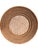 Beautiful vintage woven rattan charger plate with a warm natural honey-brown finish and richly textured woven...
