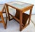 Mid-Century Modern Vintage Mobelfabrikken Toften Danish MCM Solid Teak & Tile Coffee & Side Table For Sale - Image 3 of 12
