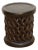 Finely Carved Lattice Bamileke Stool For Sale