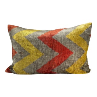 Jupiter Ikat Lumbar Pillow For Sale