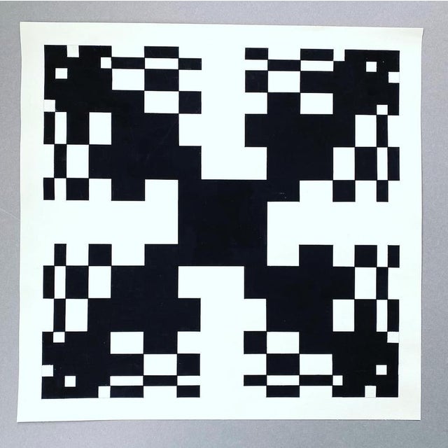 1960s Max Mahlmann, Z1-4, 1968, Cardboard For Sale - Image 5 of 6