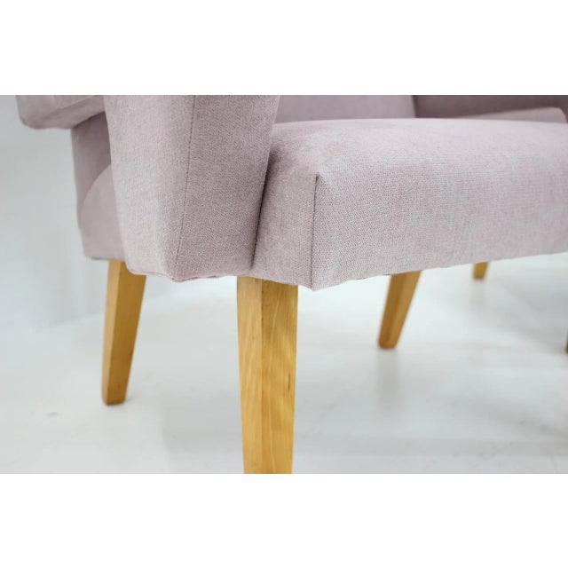 Wood Set of Armchairs, Czechoslovakia, 1960s For Sale - Image 7 of 8